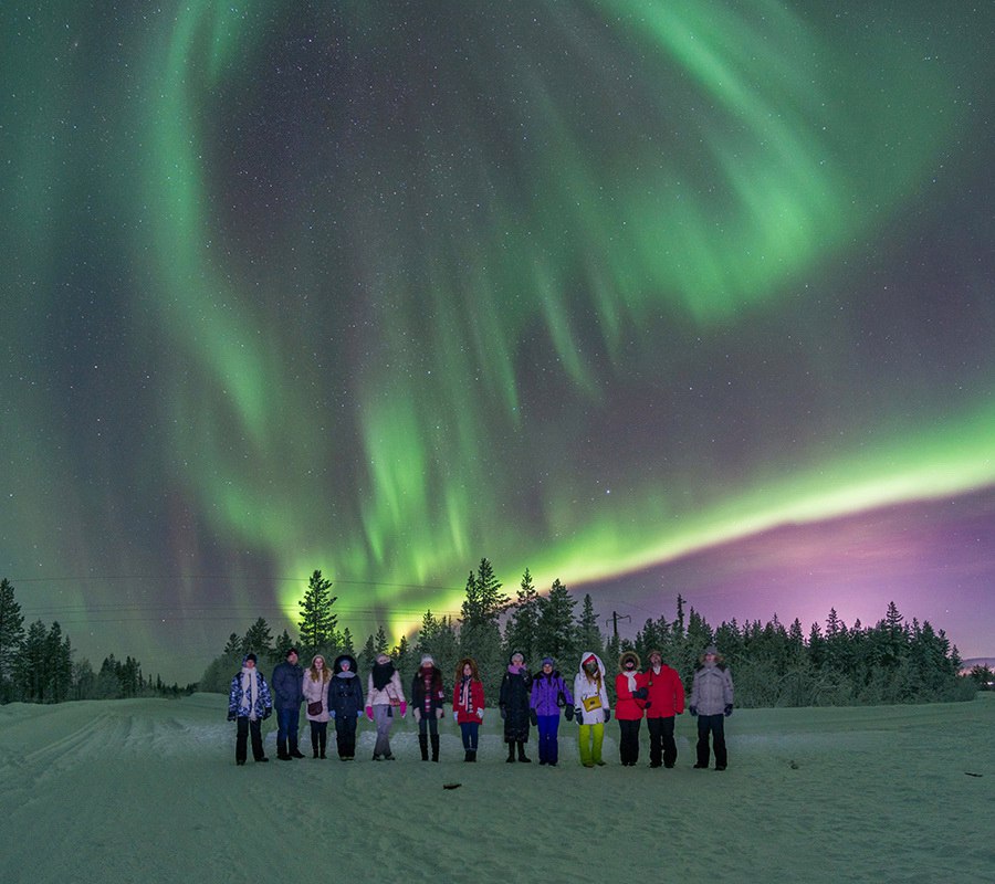 How to catch the Northern Lights?